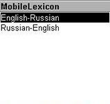 Mobile Lexicon. Переводчик на телефон