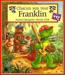 Адаптированная книга для малышей “Chacun son tour, Franklin / Всему свой черед, Франклин”