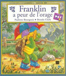 Адаптированная книга для малышей “Franklin a peur de l`orage / Франклин боится грозы”