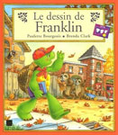 Адаптированная книга на французском языке для малышей “Le dessin de Flanklin / Франклин рисует”