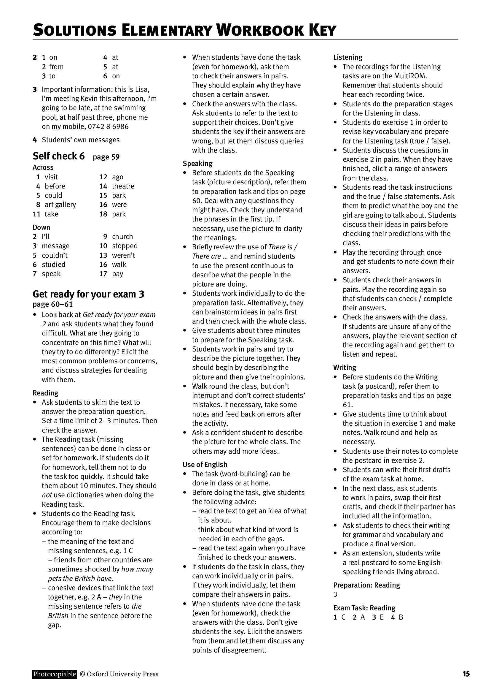 Elementary workbook key. LH Elementary Workbook answer Key. Английский язык учебник solutions Elementary Workbook ответы. Solutions Elementary 3rd Edition Workbook. Third Edition solutions Elementary Workbook ответы.