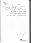 Inside Out. Elementary. Teachers book